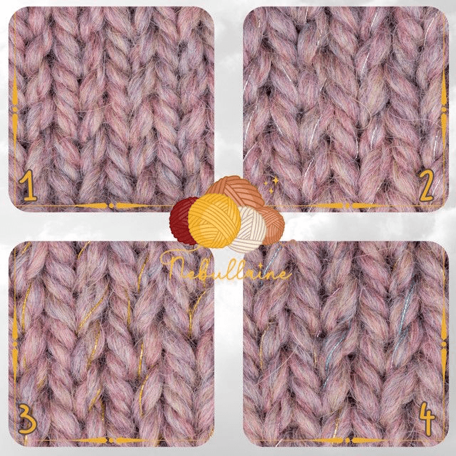 Bonnet en laine fabriqué en France tricoté main en laine d'alpaga et mouton rose poudré