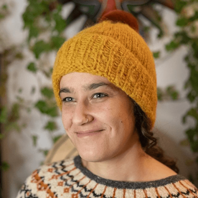 Coffret jaune- Bonnet, mitaines et tour de cou en laine alpaga merinos et soie, fabriqué en france à la main  