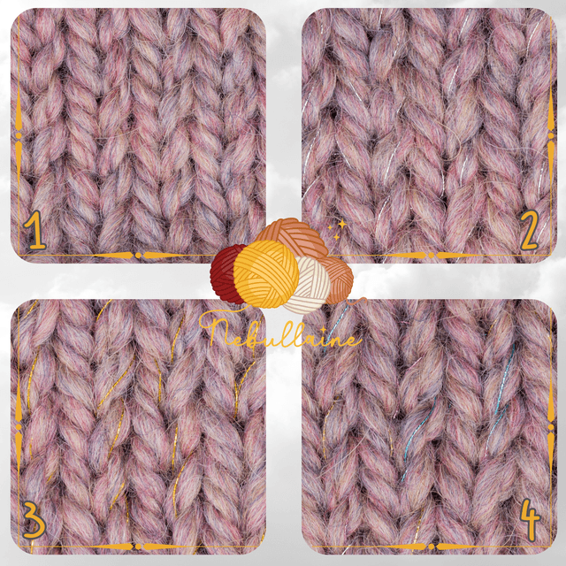 Mitaines en laine d'alpaga et mouton tricotées à la main Rose poudré