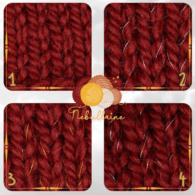 tour de cou - snood rouge en laine  mouton et alpaga