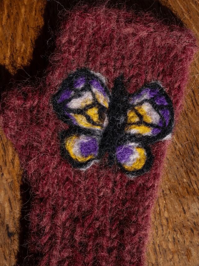 Mitaines Tatouées - Papillon