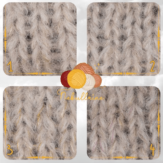 Bonnet tricoté main en laine de mérinos et alpaga beige clair